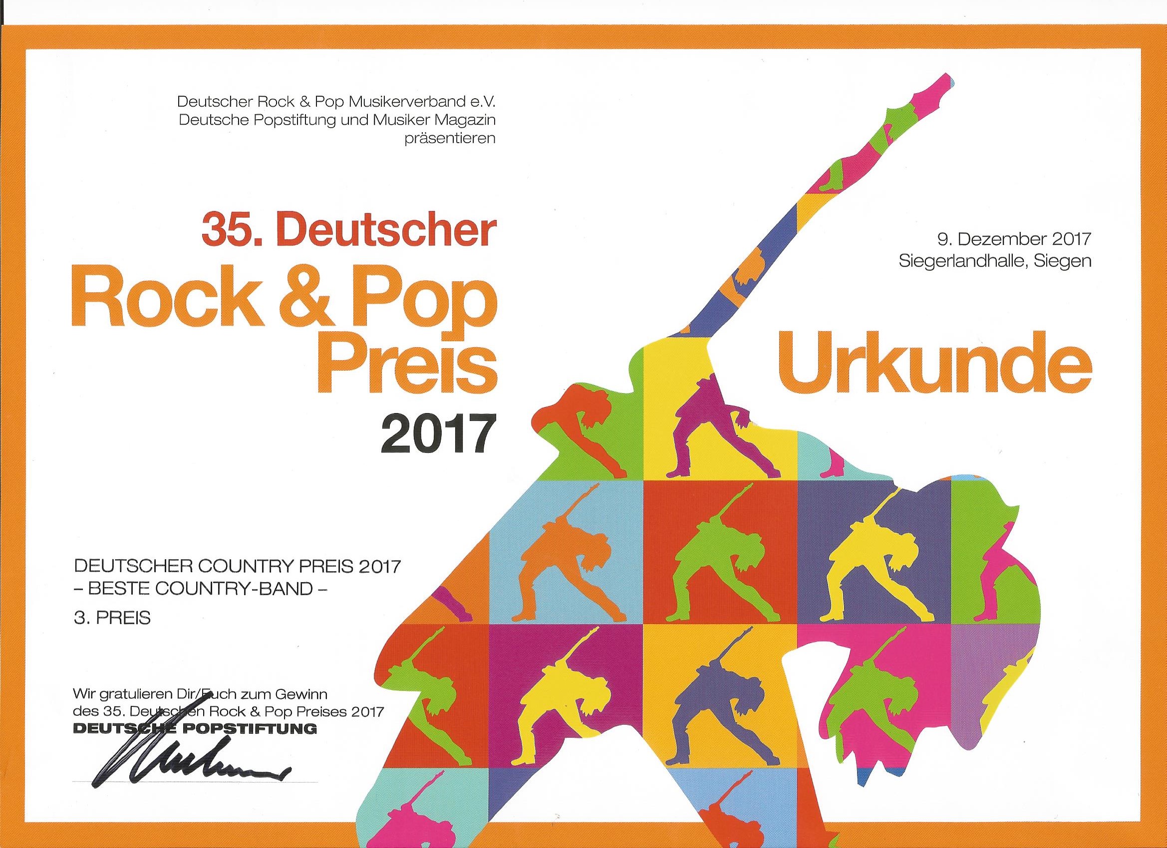 Deutscher Rock & Pop Preis